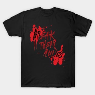 War Paint by BreakTheirRules T-Shirt